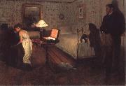 Edgar Degas Interior oil